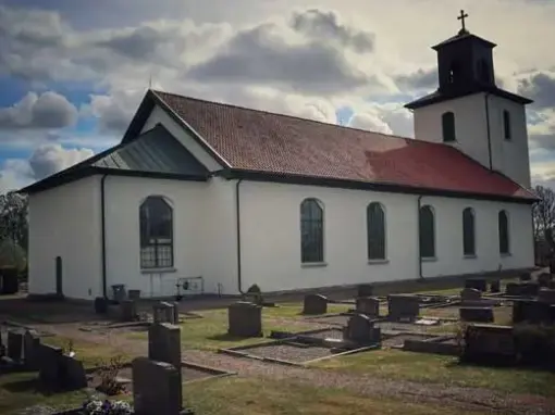 Fotografi av Broddetorps kyrka i Falköpings kommun
