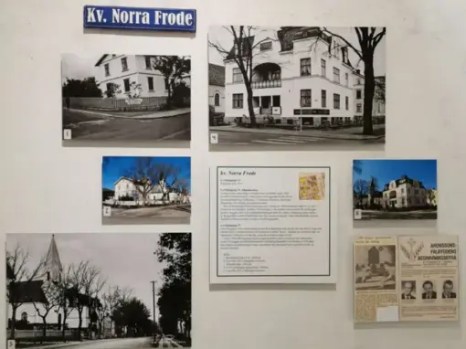 Historisk utställning om kvarteret Norra Frode och Allianskyrkan i Falköping