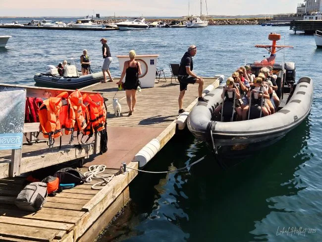 Aquaevent på Smögenbryggan
